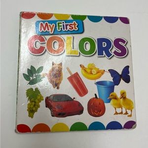 ♥️ FREE with any purchase 🙏🏽 pre loved 🌈 Tabbed Board Books: My First Colors